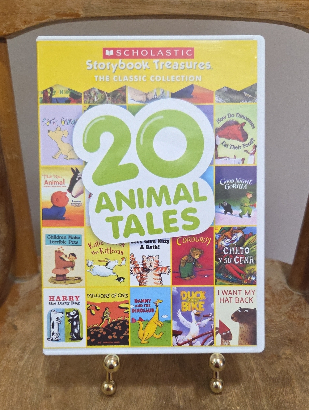 Scholastics Storybook Treasures - 20 Animal Tales DVD